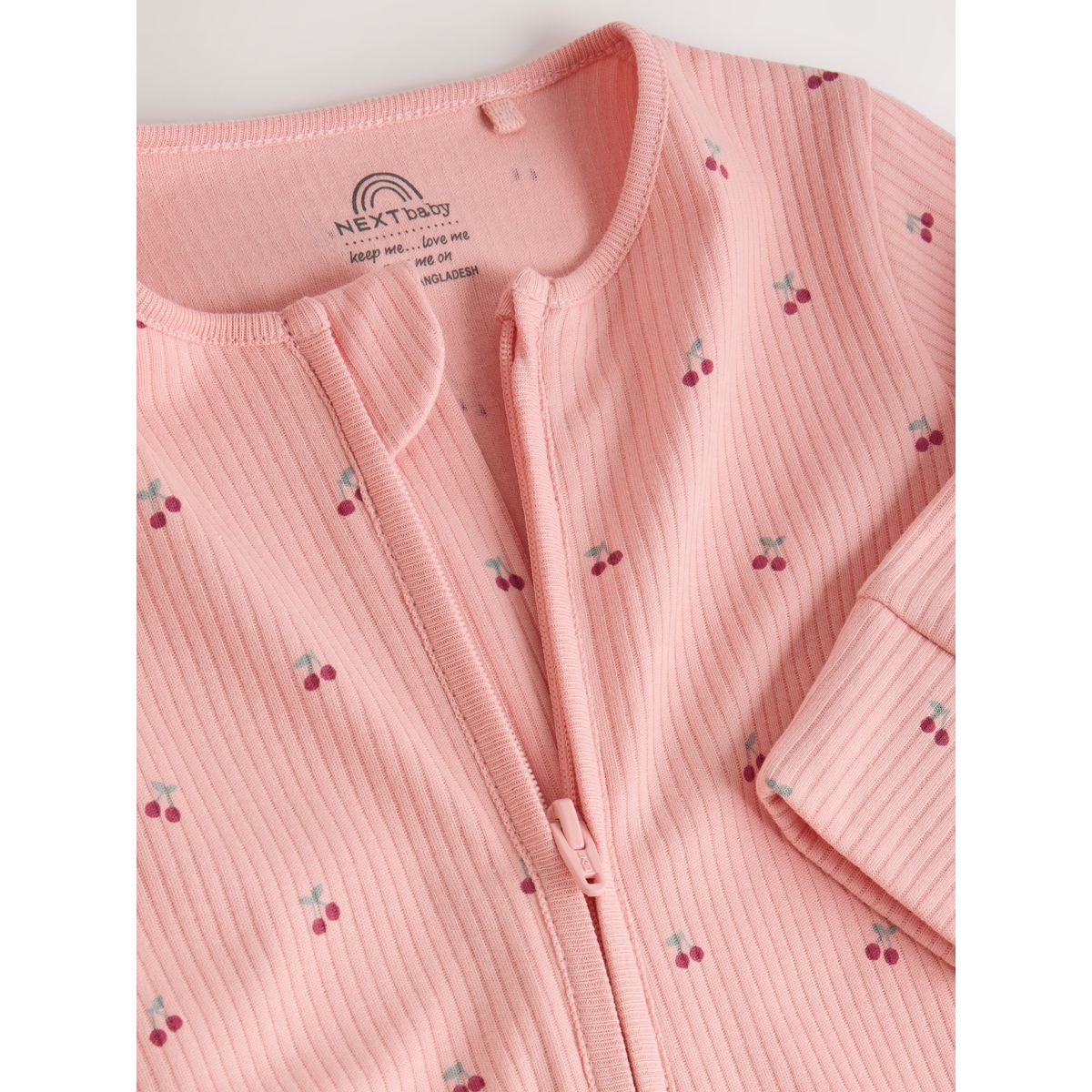 Dors-bien bébé, lot de 7 imprimé cerise rose, NEXT