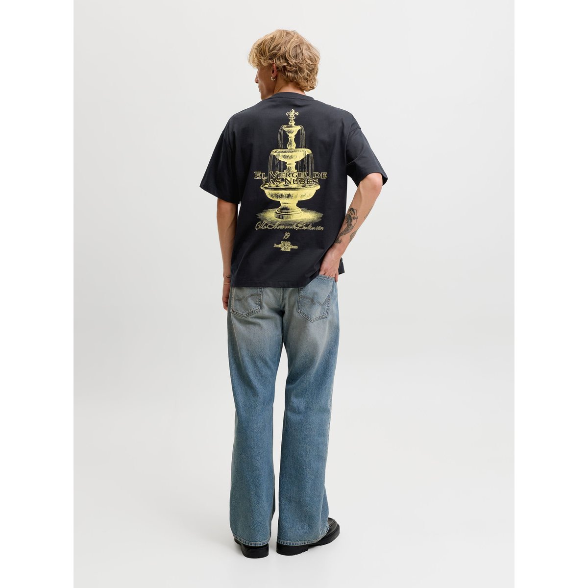 T-Shirt black 1, JACK & JONES
