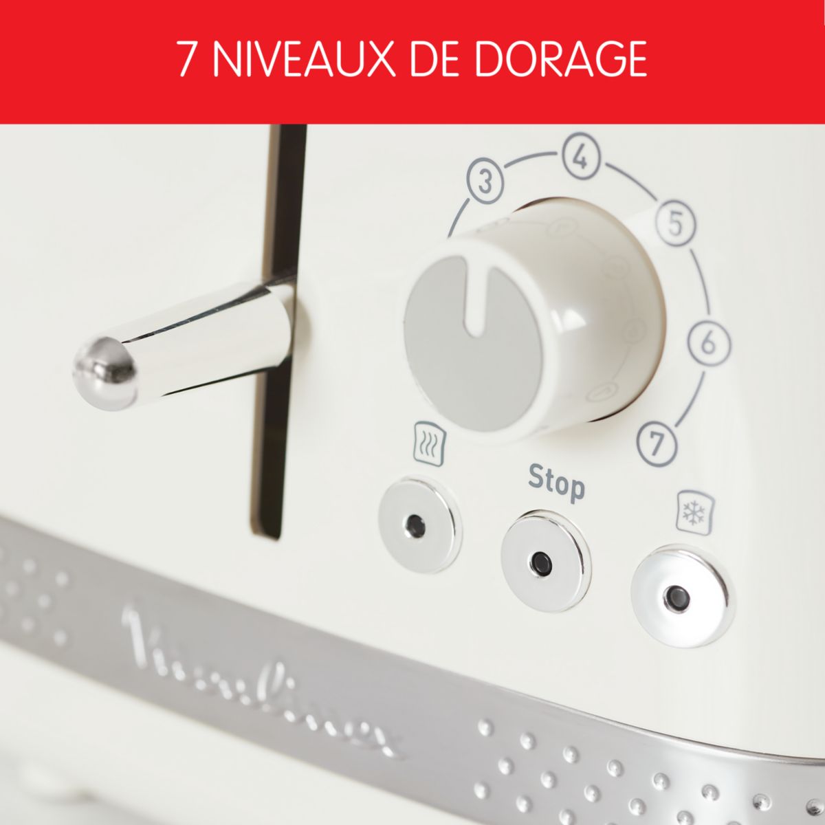 Grille-pain LT300A10 SOLEIL IVOIRE ivoire, MOULINEX