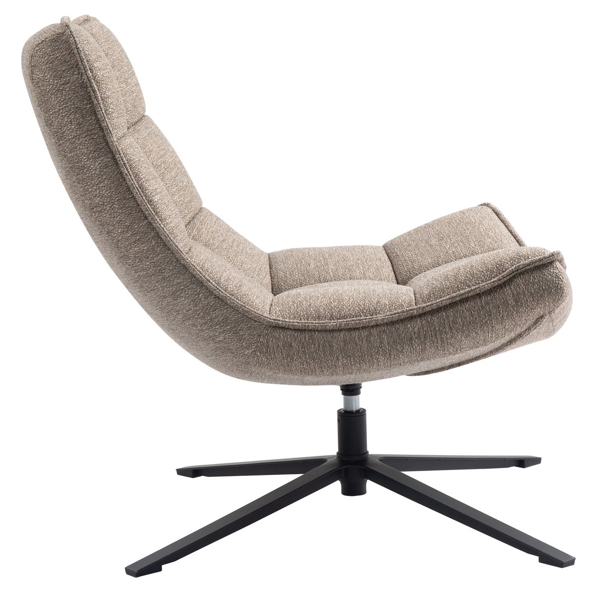 Fauteuil pivotant sable, ZAGO