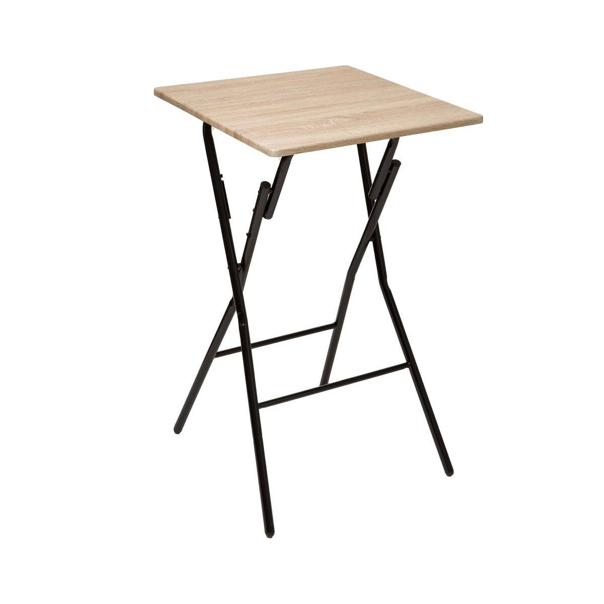 Table de bar pliante 2 places beige, 5FIVE SIMPLY SMART