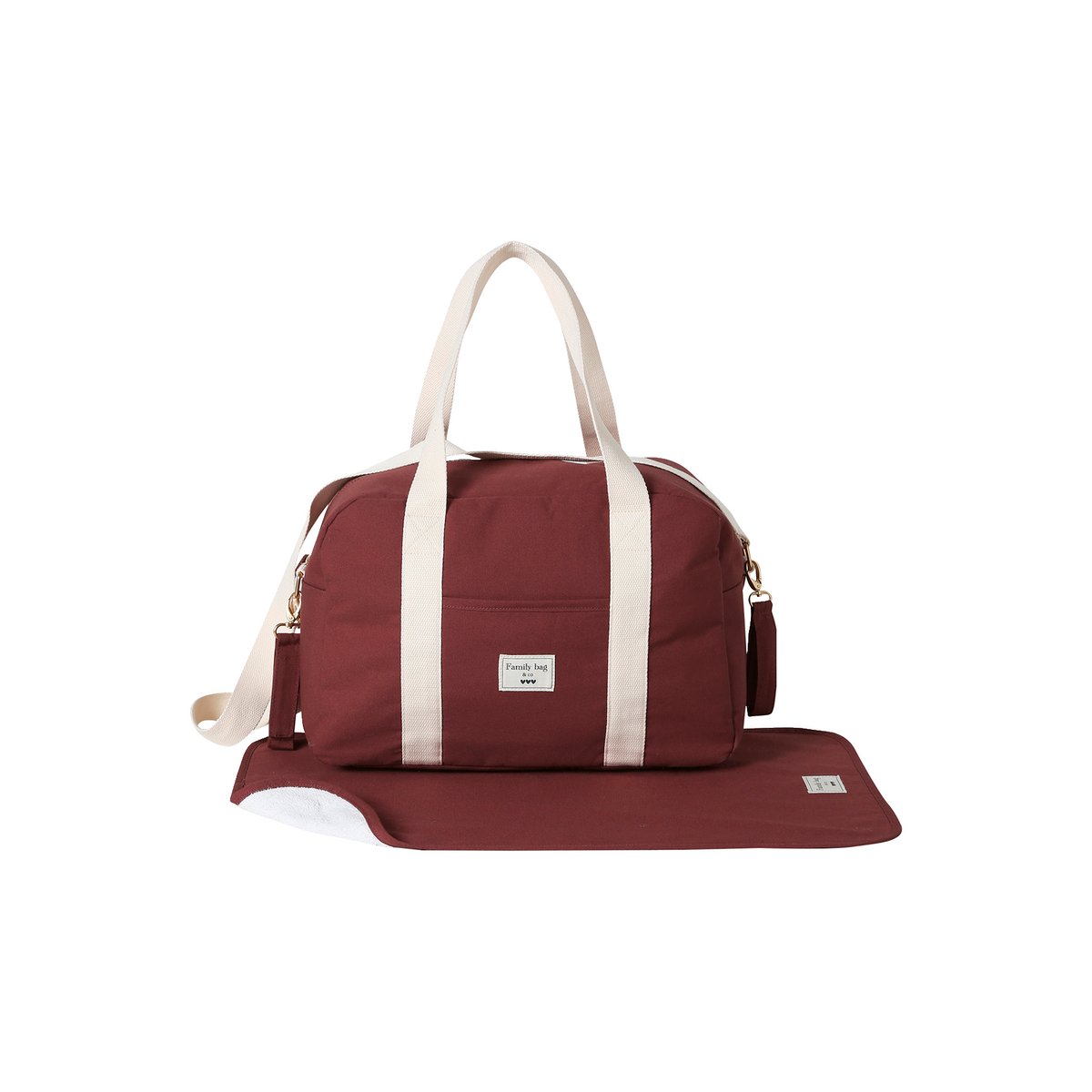 Sac à langer 48h BAGHERIA noisette, VERTBAUDET