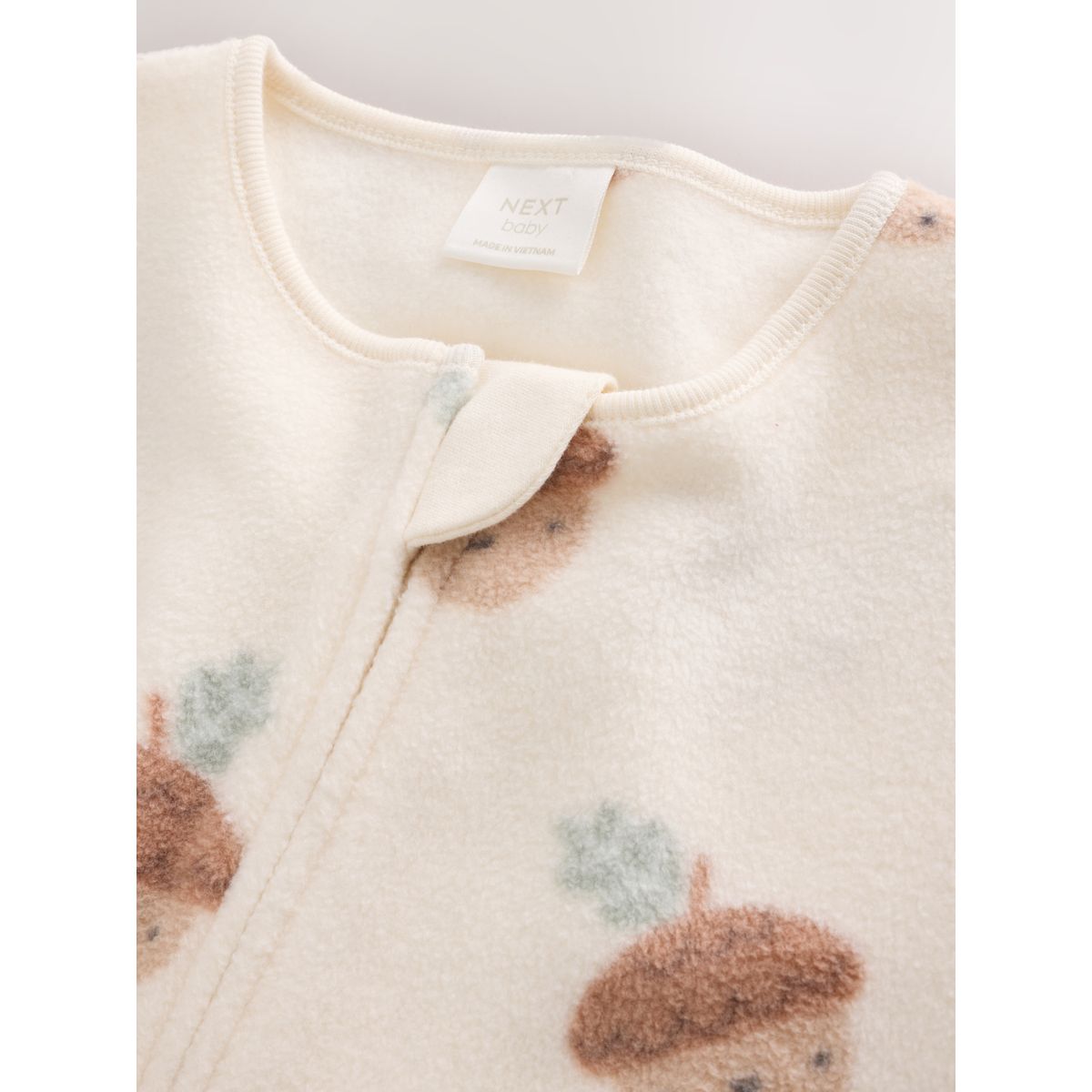 Dors-bien bébé en micropolaire, lot de 2 vert sauge, NEXT