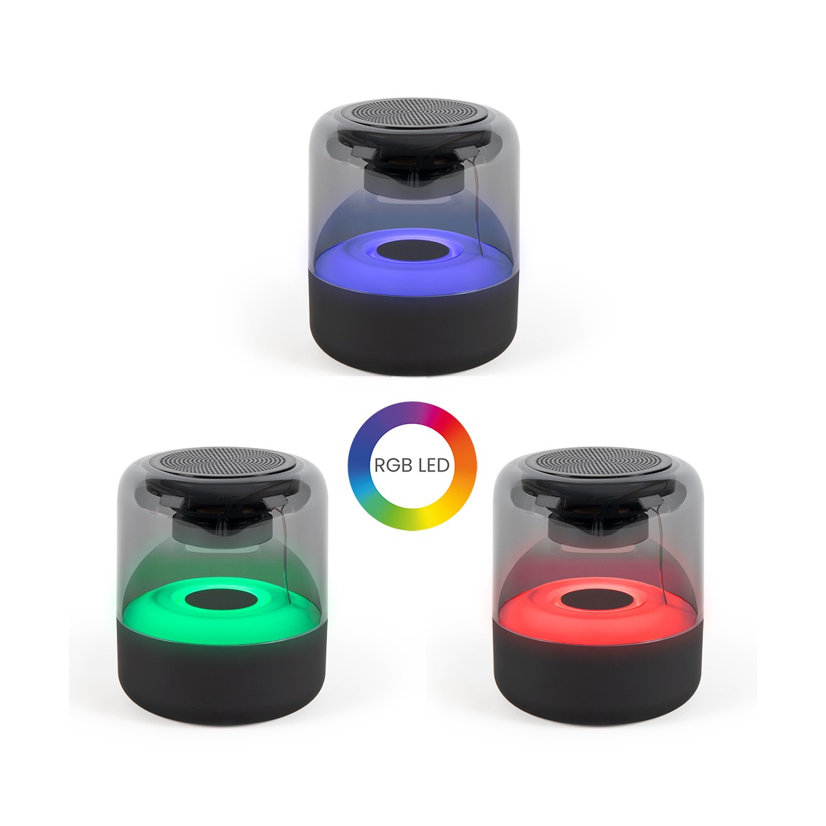 Enceinte compatible Bluetooth® noir, LIVOO