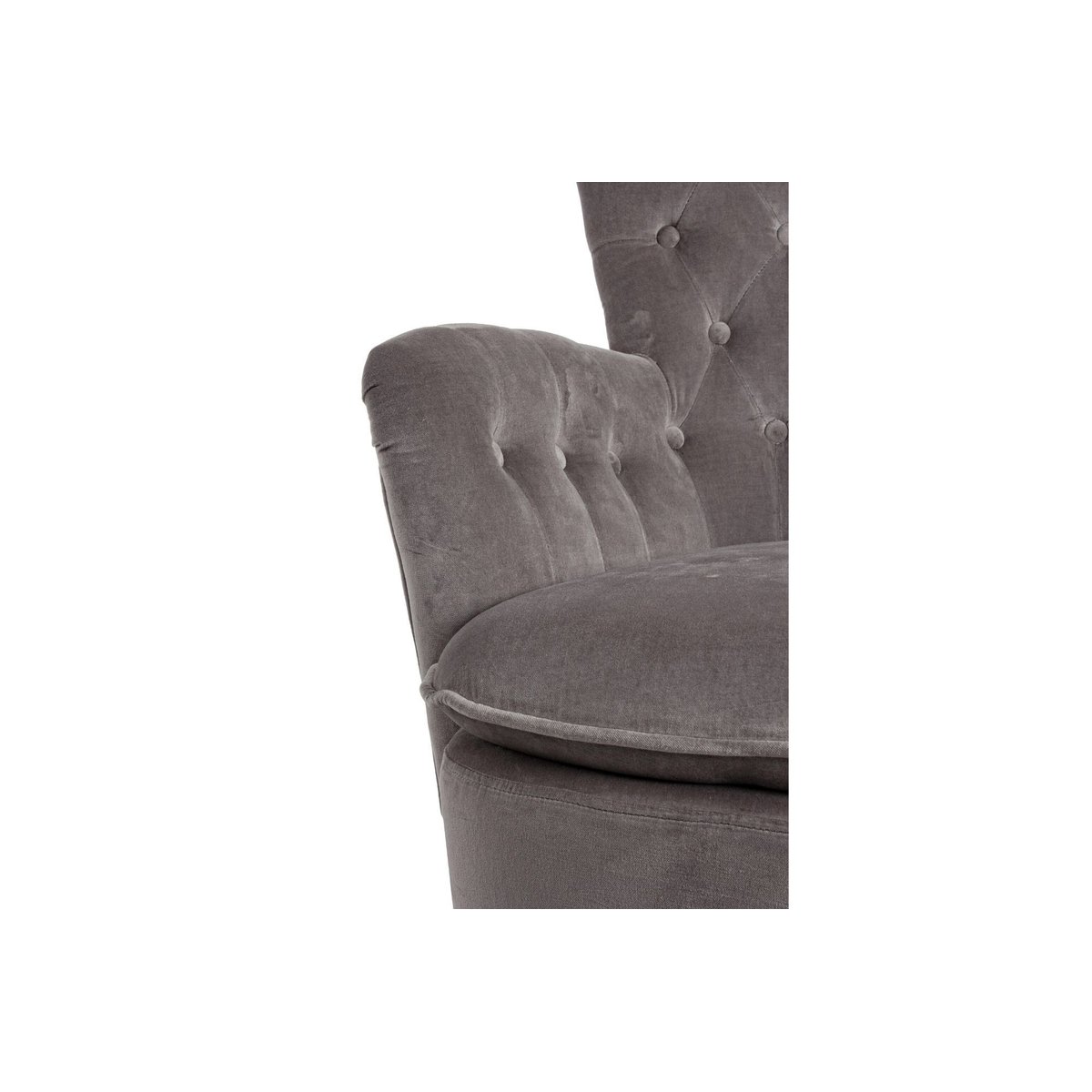 Fauteuil en tissu et bois - SHERLOCK moutarde, HELLIN, DEPUIS 1862