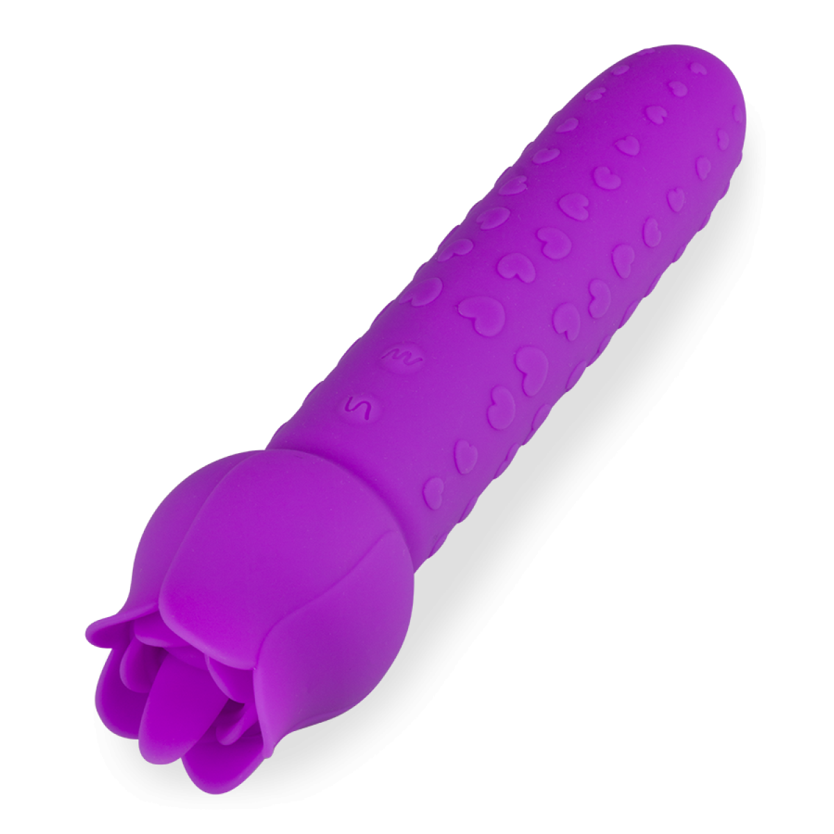 Vibromasseur puissant 2-en-1 avec stimulateur clitoridienridien Orchid violet, LOVE AND VIBES