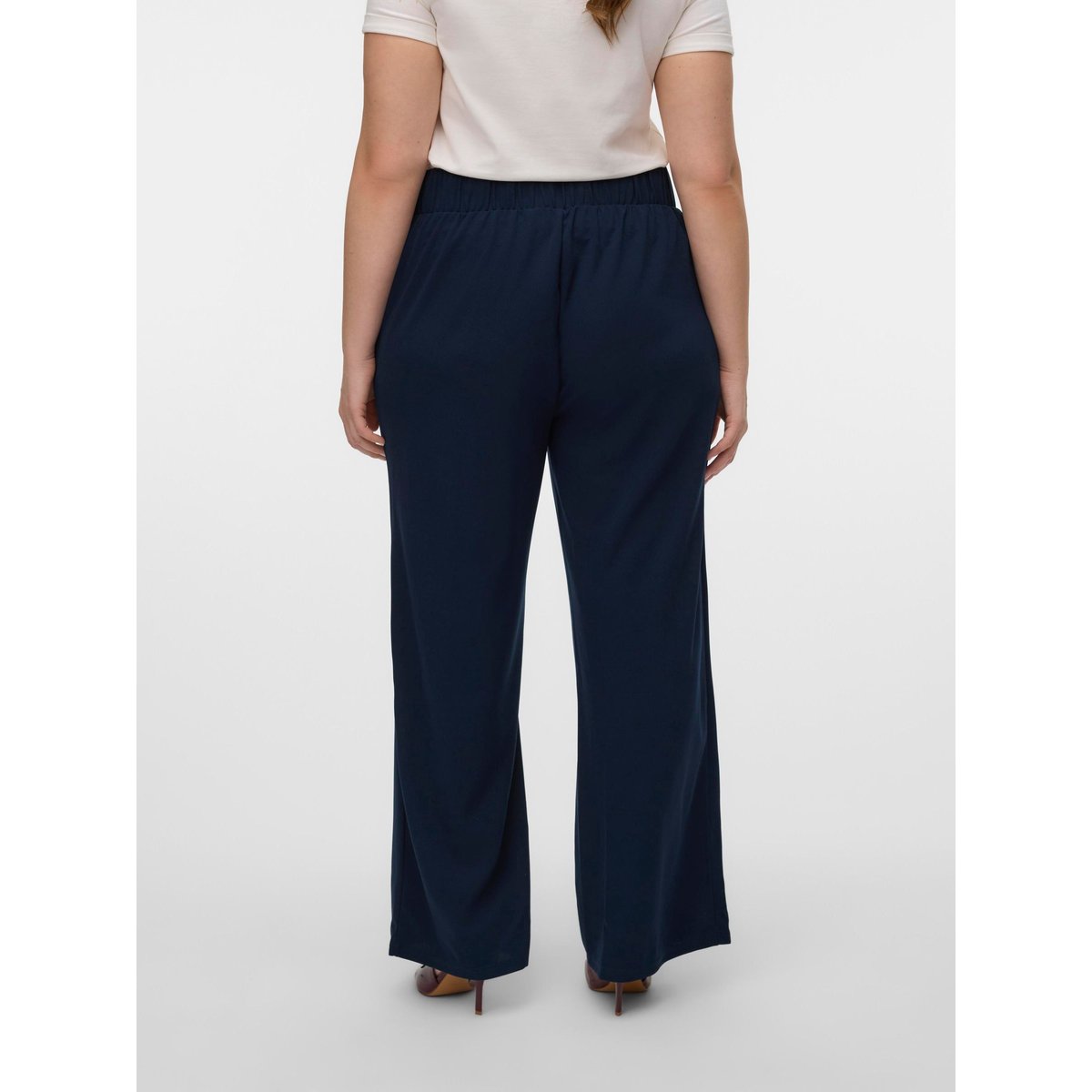 Pantalon À Jambe Large navy blazer, VERO MODA
