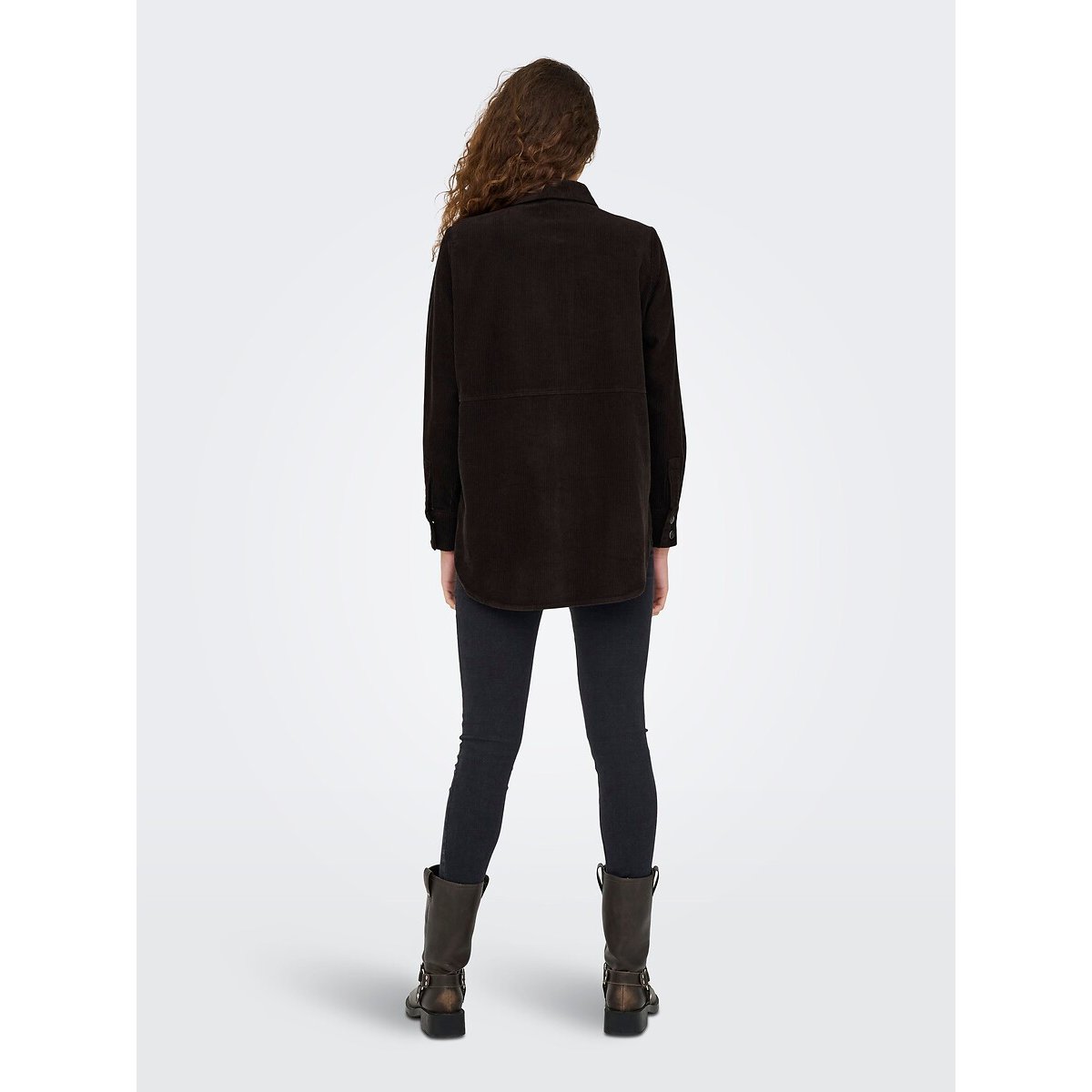 Camicia in velluto marrone cioccolato, JDY
