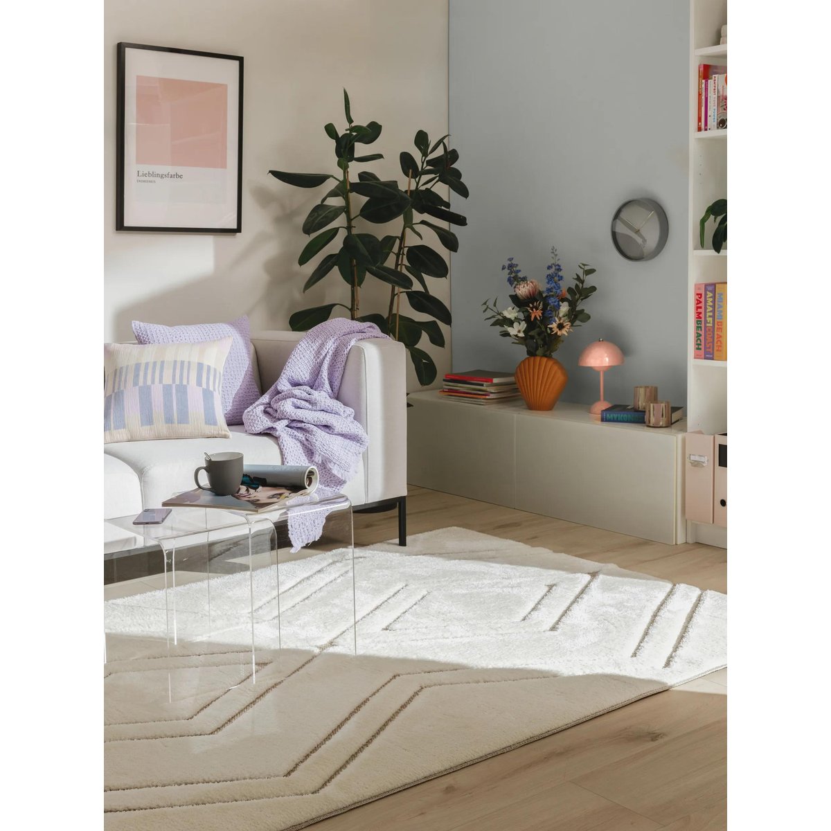 Tapis ELANIE crème/beige, BENUTA