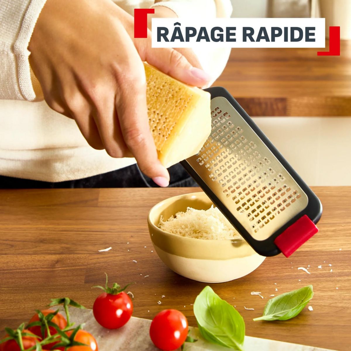 Râpe Ingenio+ couleur unique, TEFAL