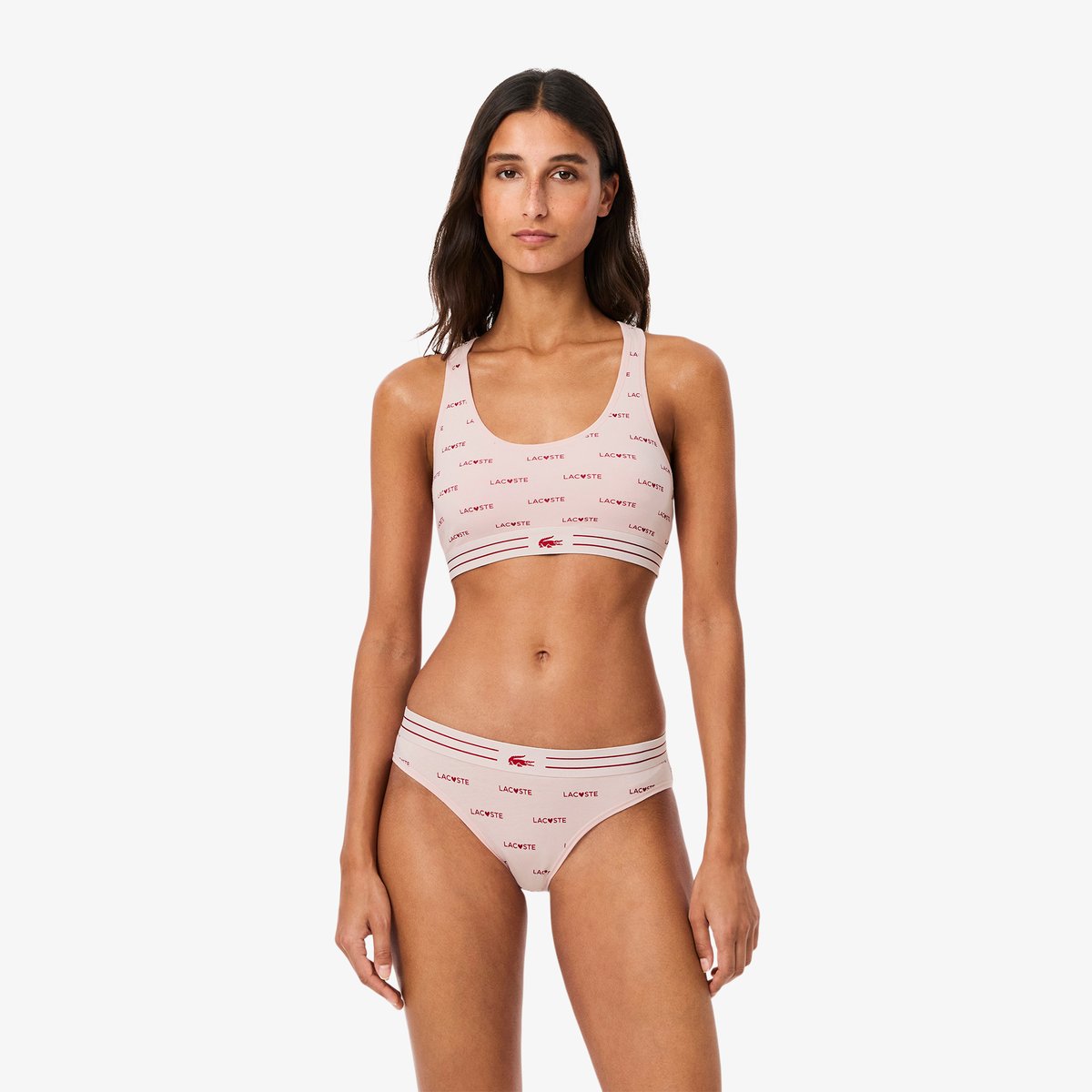 Brassière Saint Valentin imprimé rose-iap, LACOSTE