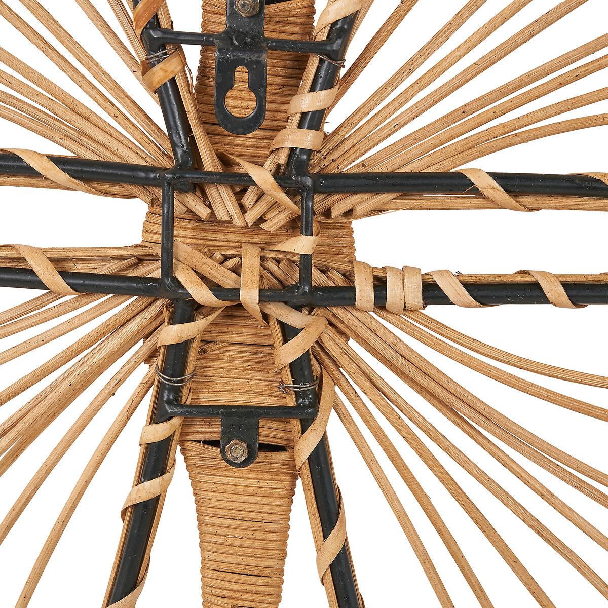 Large Natural Rattan Butterfly Wall Art natural, ÉDITÉ