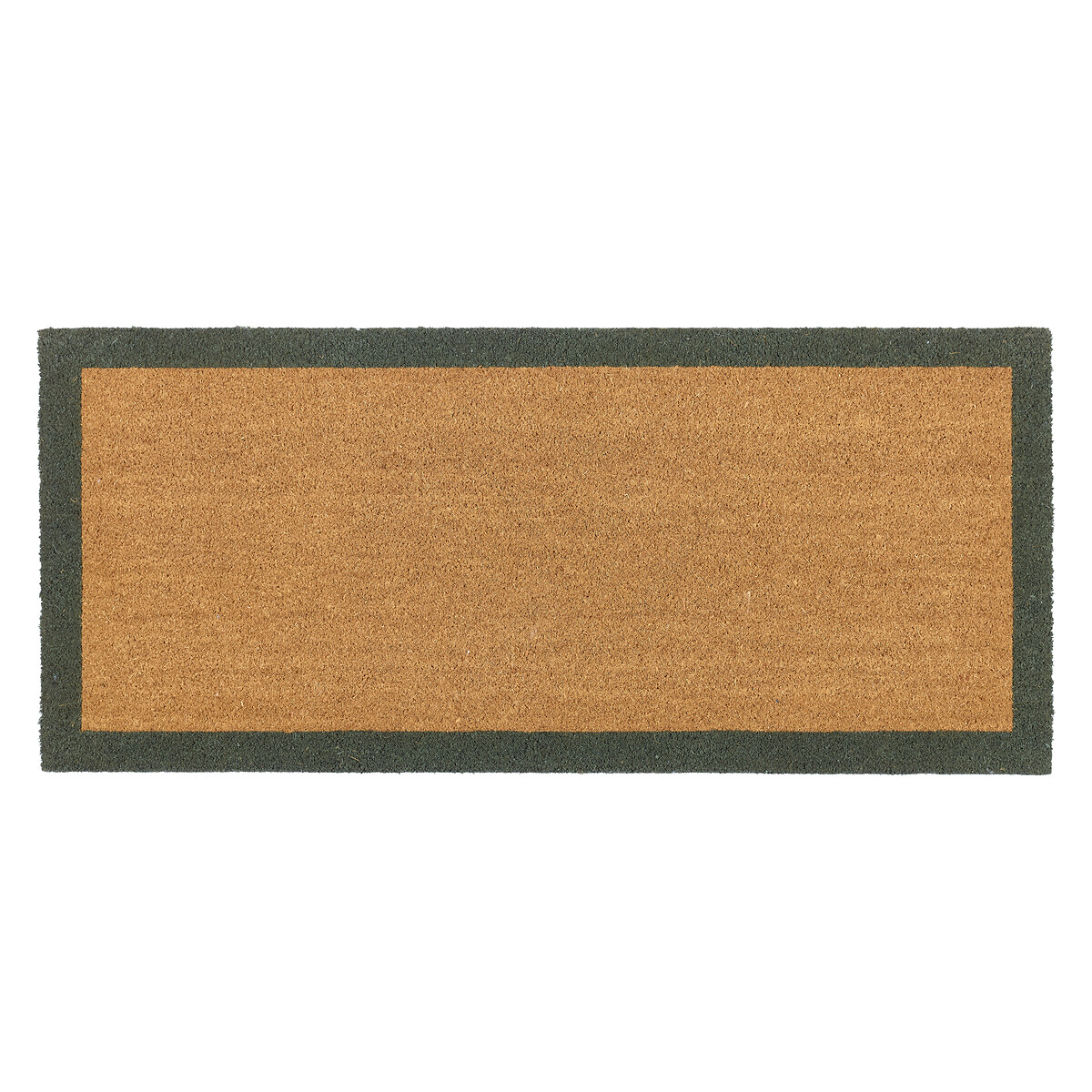 Green Border Runner 55x125cm green/natural, MY MAT