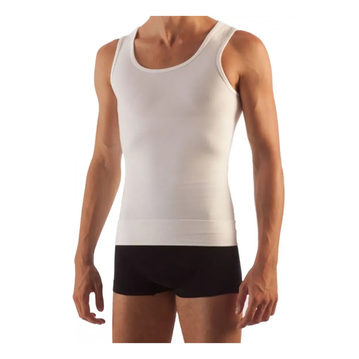 Débardeur Correcteur Homme blanc, LYTESS