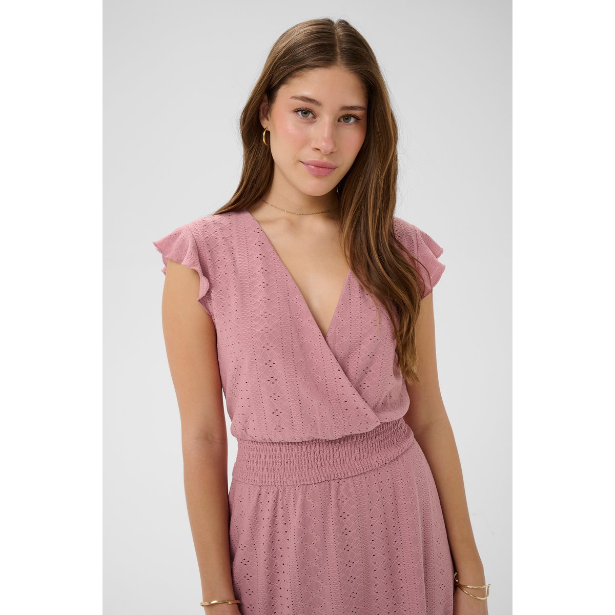 Robe rose burnished lilac, CREAM