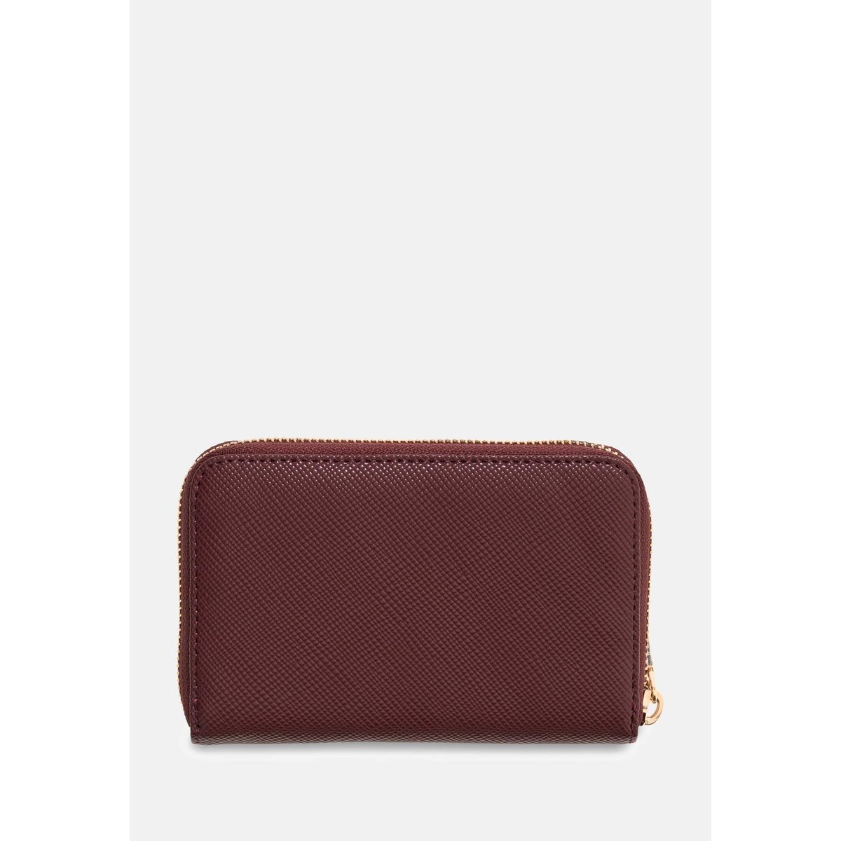 Portefeuille Laurel Saffiano bordeaux, GUESS