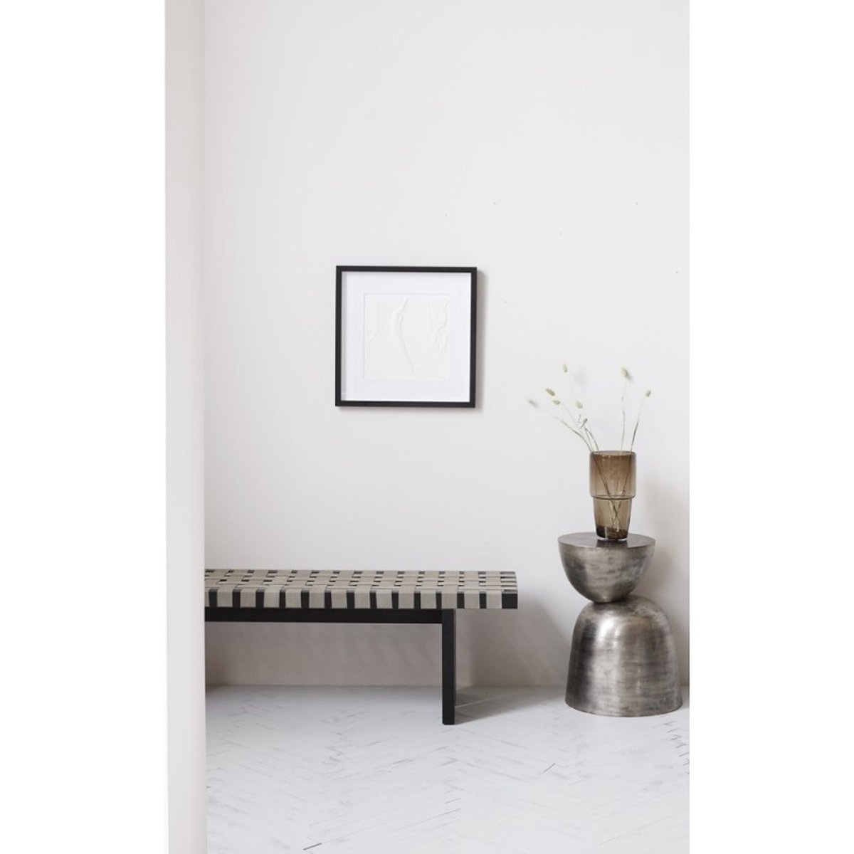 Table basse aluminium  Heena argent, HOUSE DOCTOR