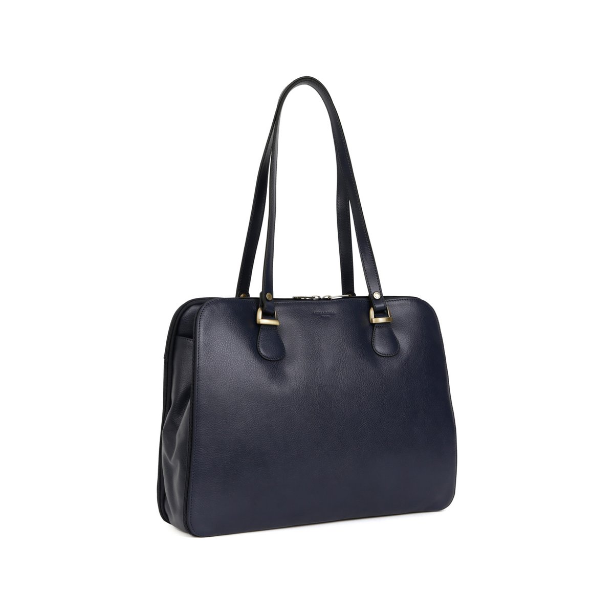 Sac porté épaule 2 anses  RÉPUBLIQUE bleu marine, HEXAGONA