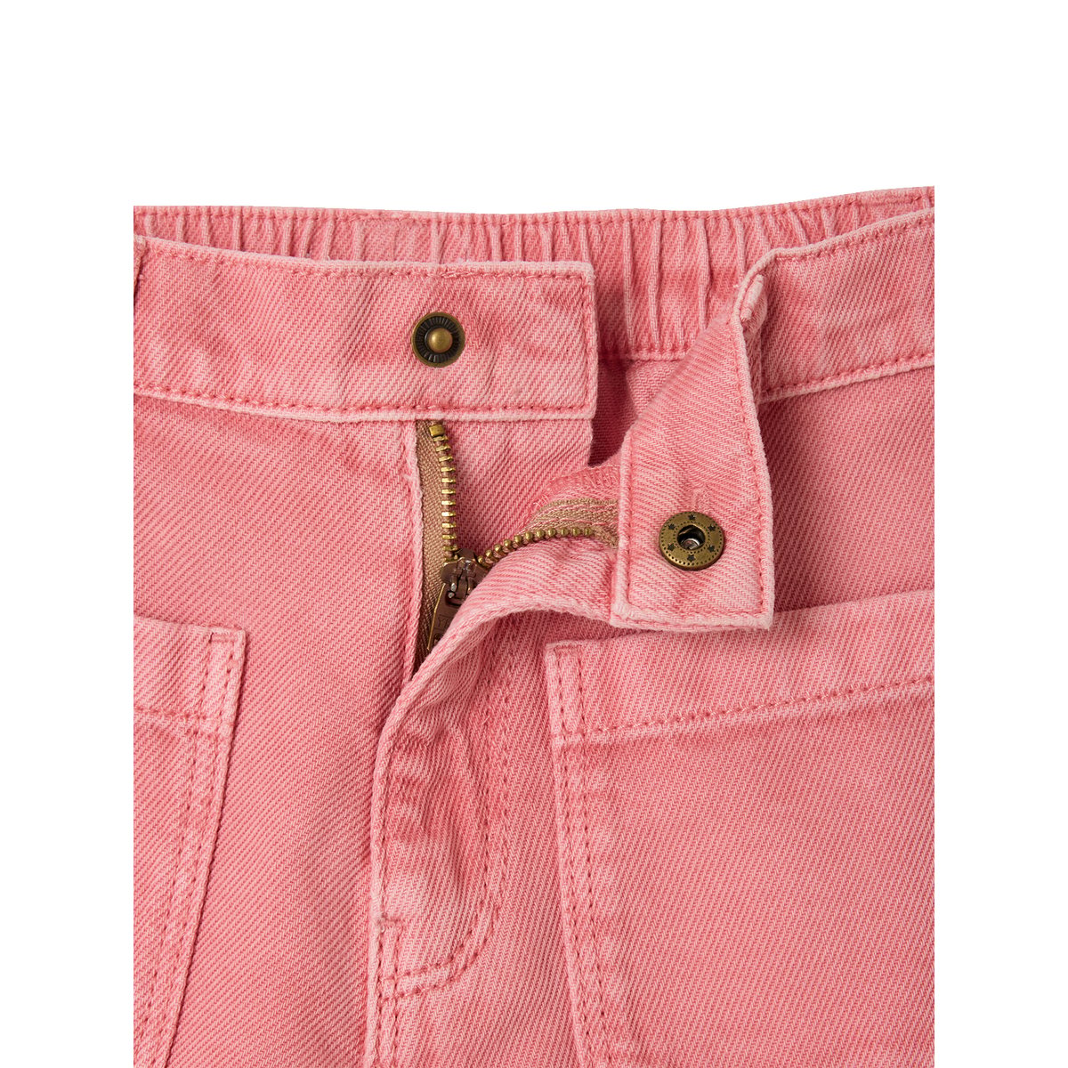 Short à poches plaquées rose, VERTBAUDET