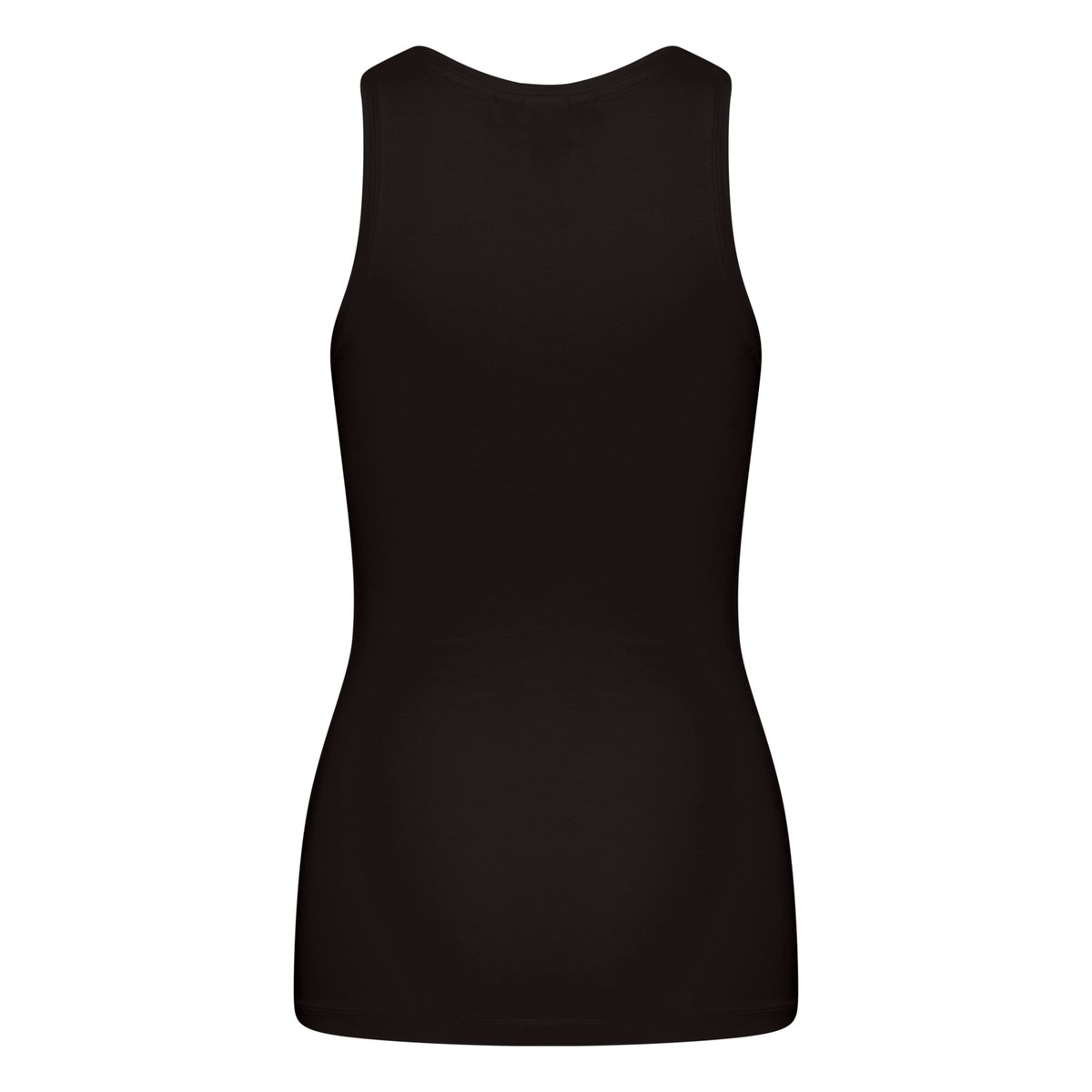 Débardeur coupe slim, longueur aux hanches noir black, ICHI