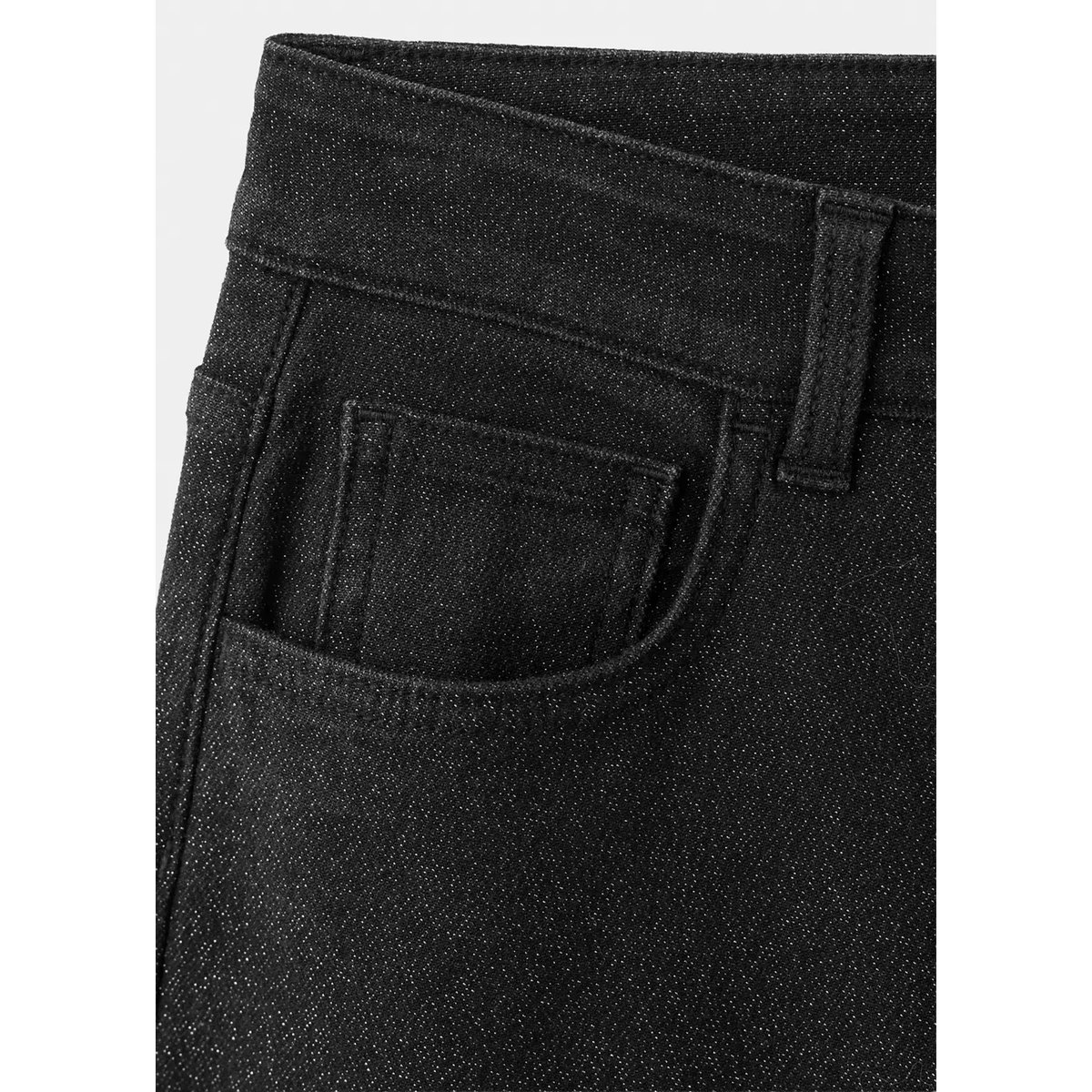 JEANS GLAM noir, MANGO TEEN