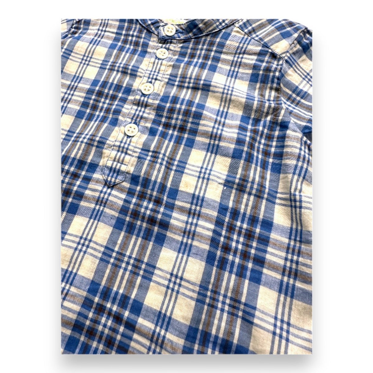 Chemise bébé - Bon état bleu, BONPOINT