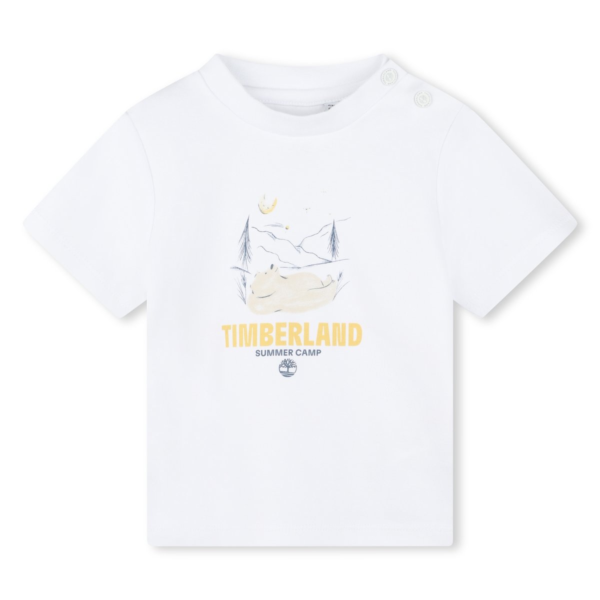 T-shirt à manches courtes blanc, TIMBERLAND