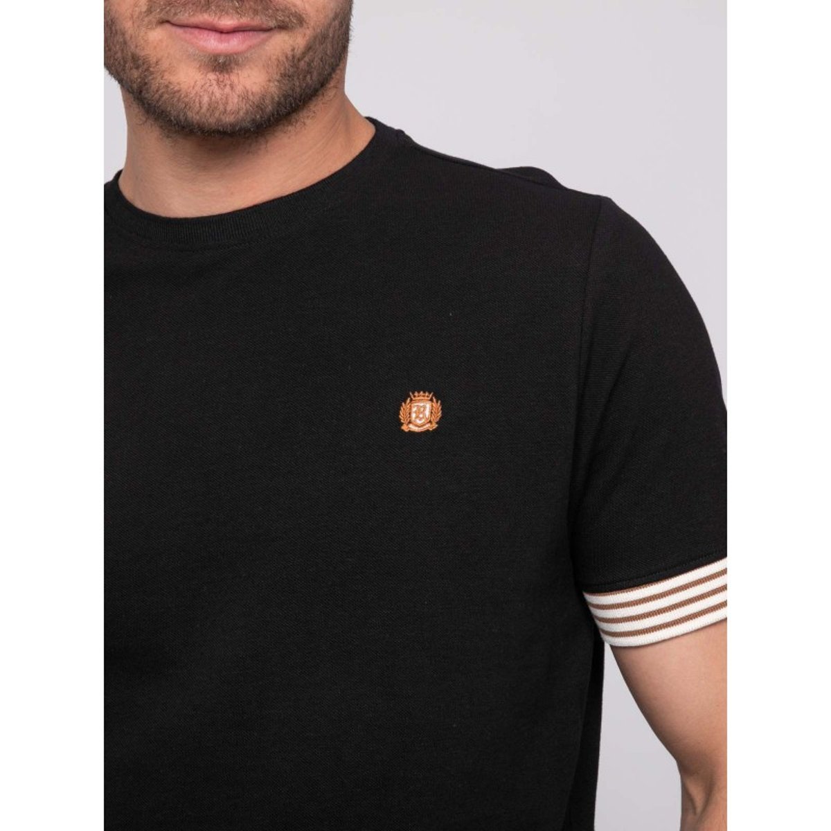 T-shirt Coton Nilanbal noir, RITCHIE