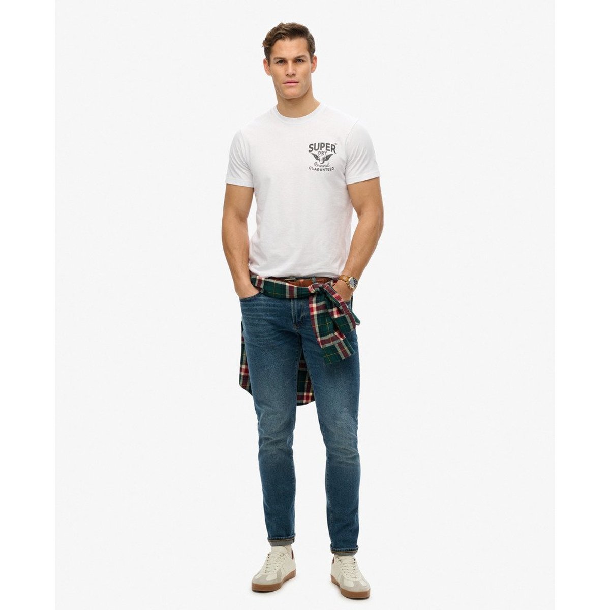 T-shirt Dry Brand optic, SUPERDRY
