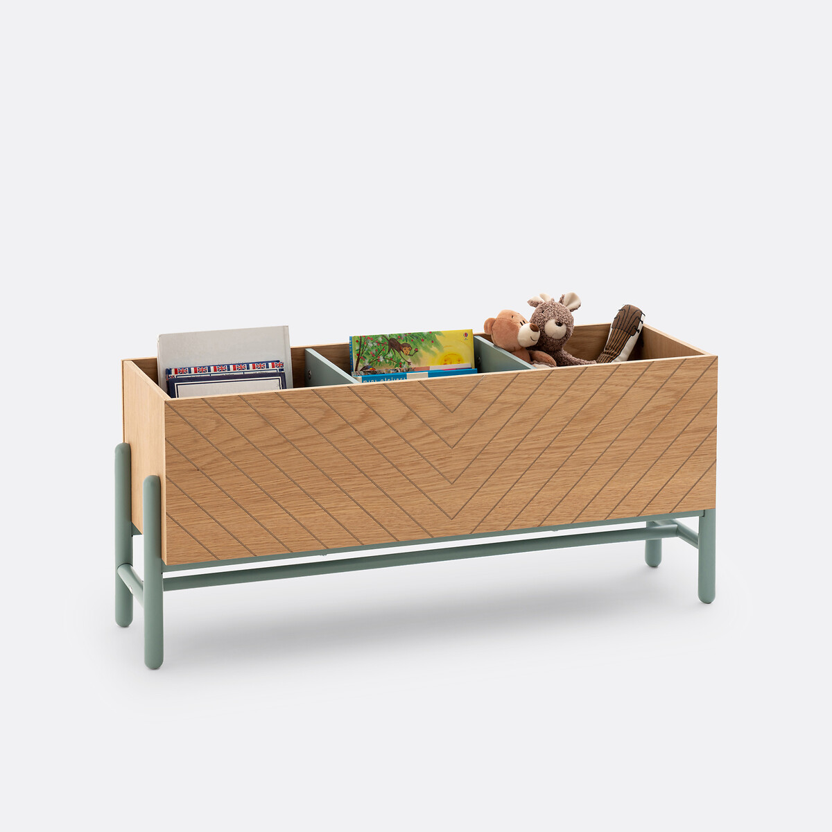 Waldo Children's Book Storage oak, LA REDOUTE INTERIEURS