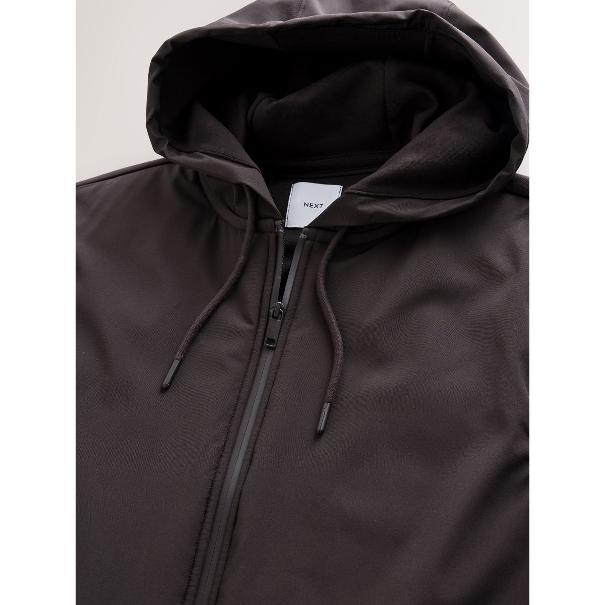 Veste zippée hybride marron chocolat, NEXT