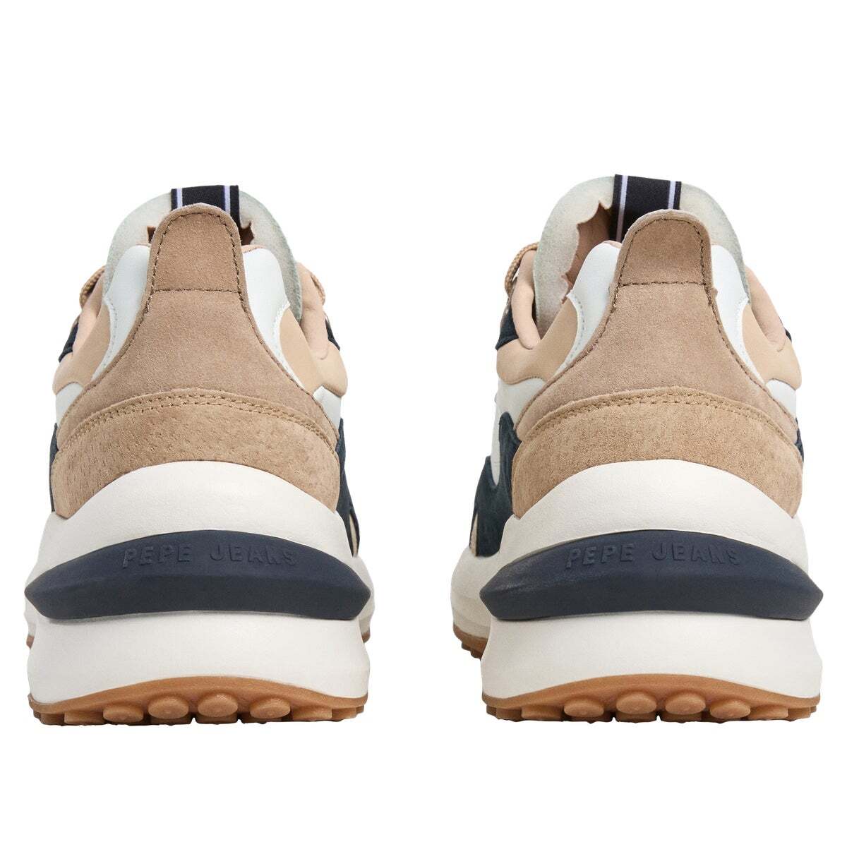 Winslow - Baskets Combinées beige nu, PEPE JEANS