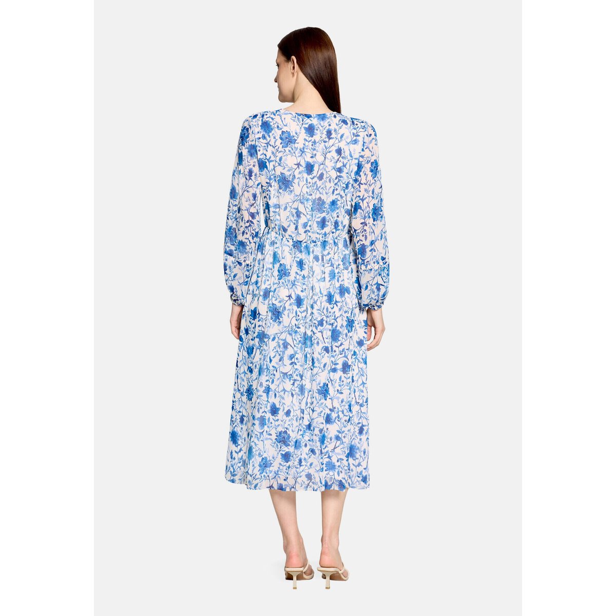 Robe d'été de style bohème bleu/blanc, VERA MONT