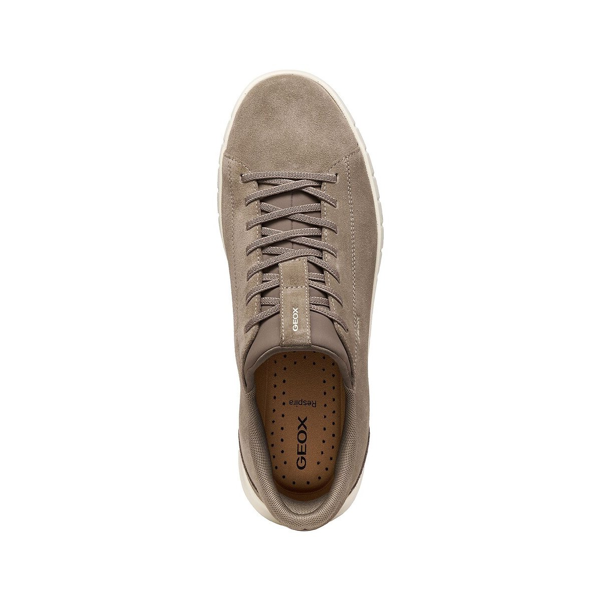 Zapatillas transpirables, FLEXTRIDE PLUS, FAST-IN marrón grisáceo, GEOX