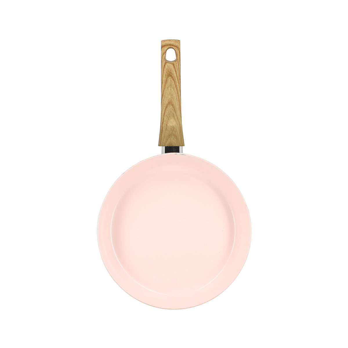 Poêle en aluminium 24cm, COLORAMA rose, MENASTYL