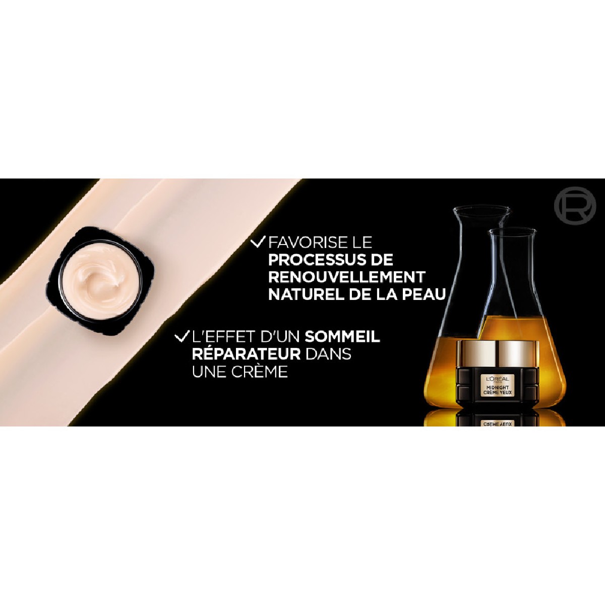Crème Yeux Renaissance Cellulaire Midnight couleur unique, L'OREAL PARIS
