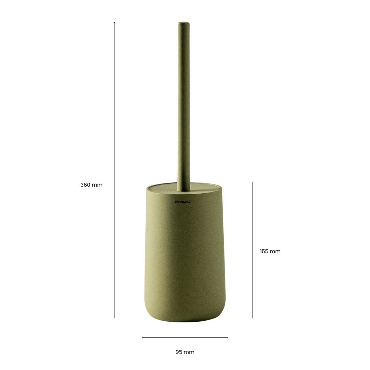 Porte-balayette Sol SAONA sage green, COSMIC