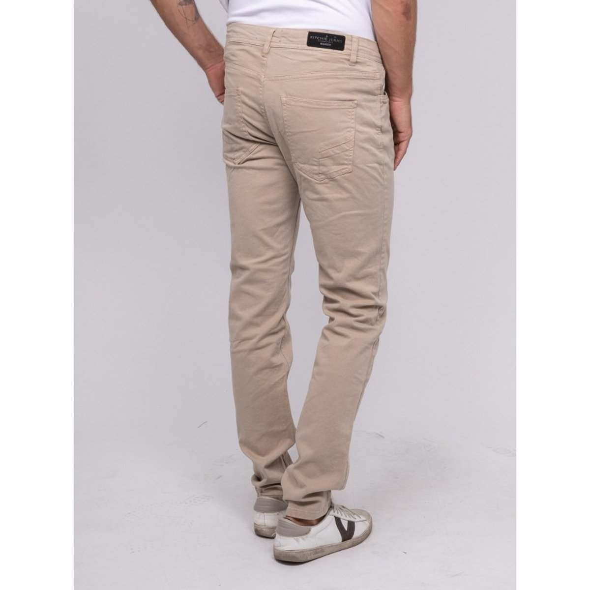 Pantalon Chino Varkane beige, RITCHIE