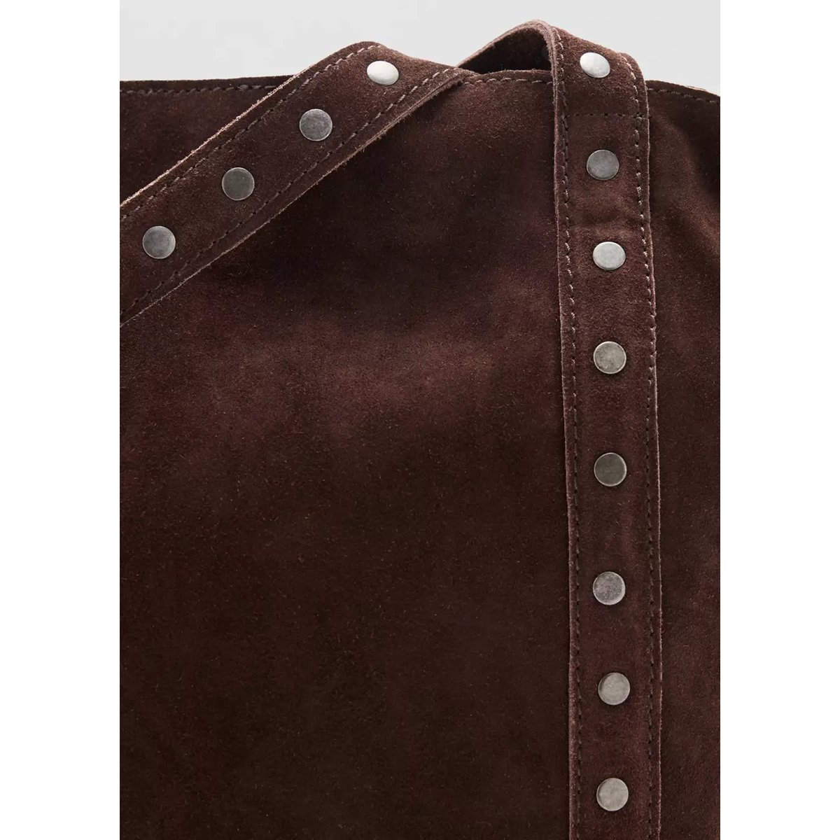 Sac tote cuir chocolat, MANGO TEEN
