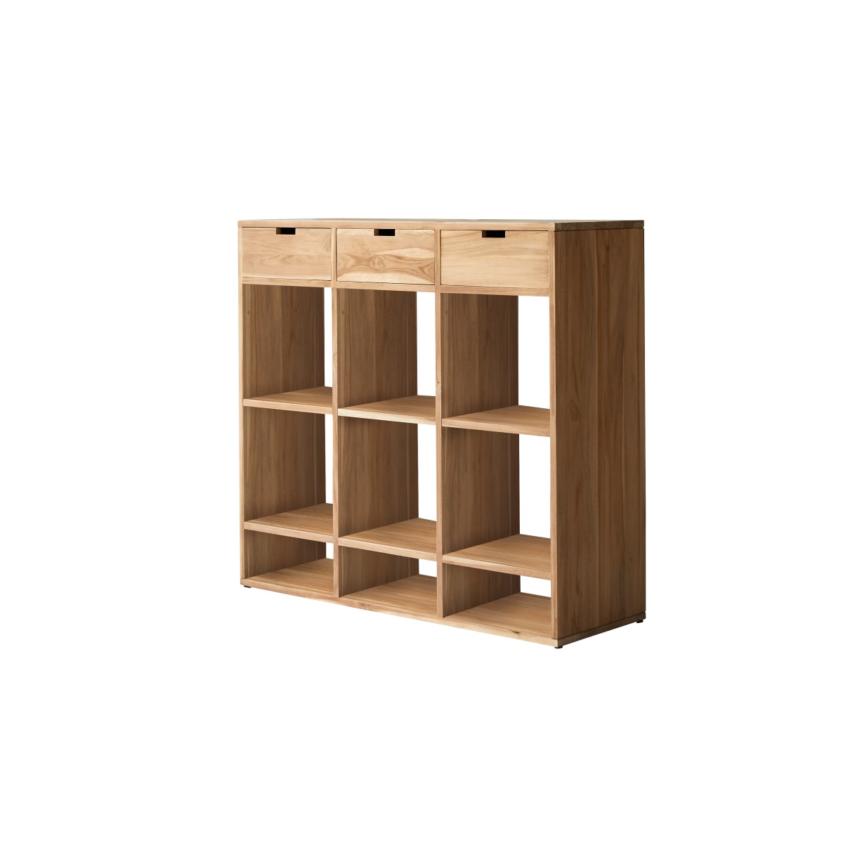 Console en Teck massif, MIHO naturel, TIKAMOON