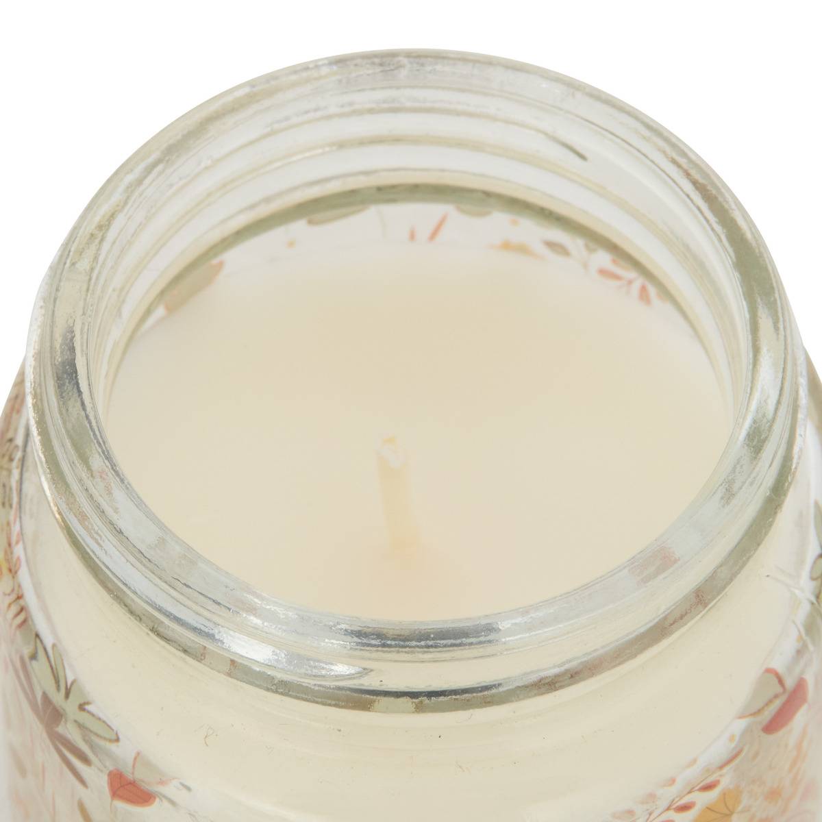 Bougie parfumée Leka 65 g orange, FEERIC LIGHTS & CHRISTMAS
