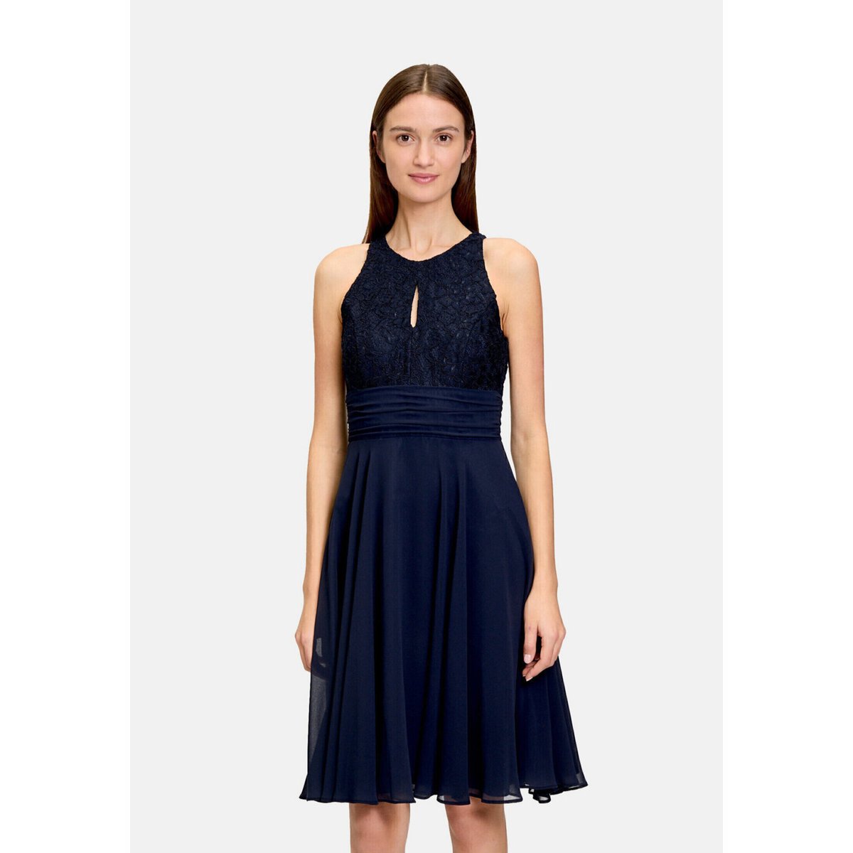Robe de soirée en dentelle night sky, VERA MONT