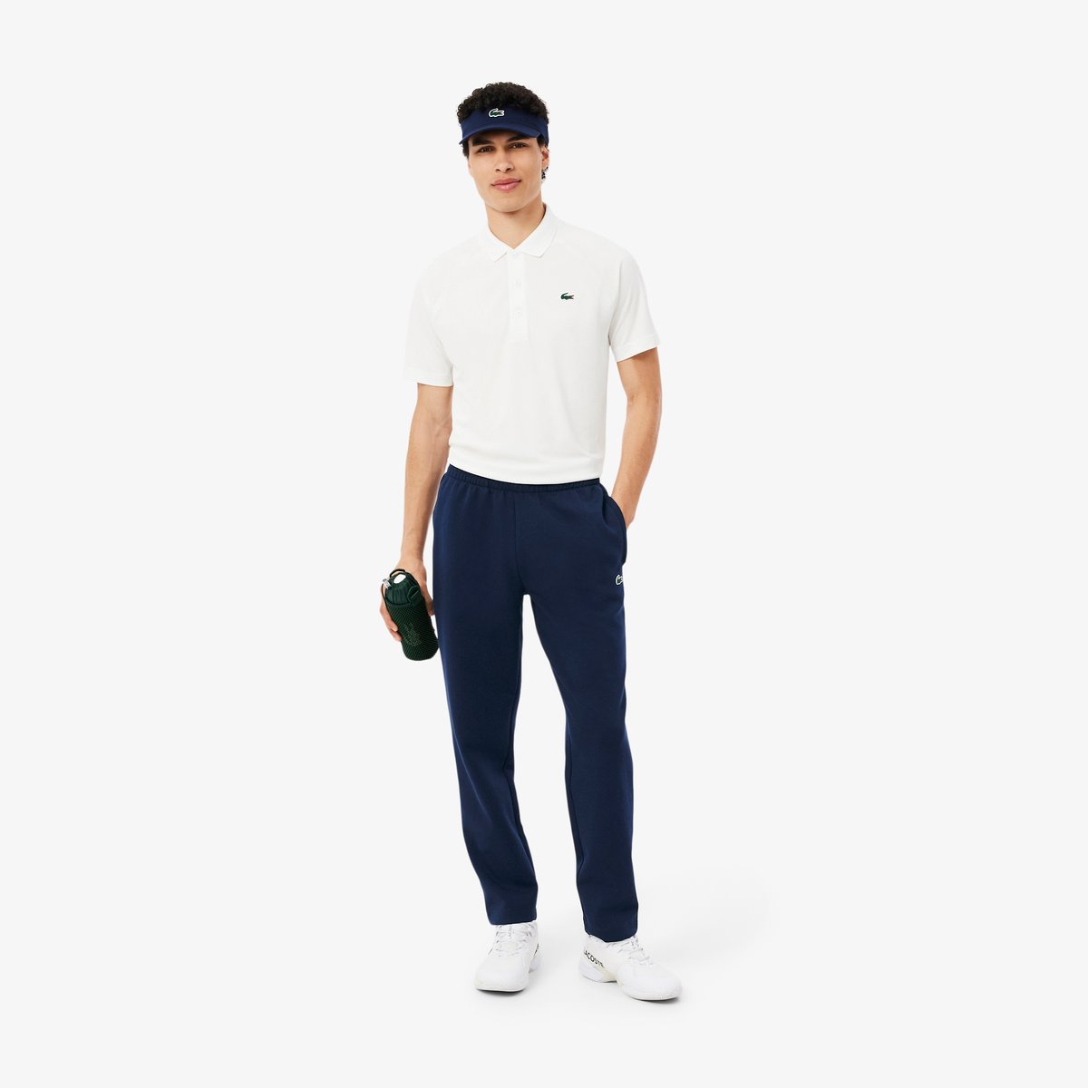 Pantalon de survêtement Sport stretch bleu-166, LACOSTE