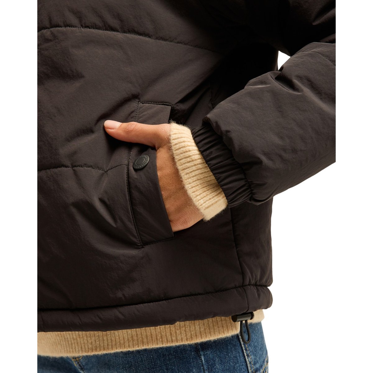 Veste zippée HIGH ROUTE HOOD noir black pebble, BILLABONG