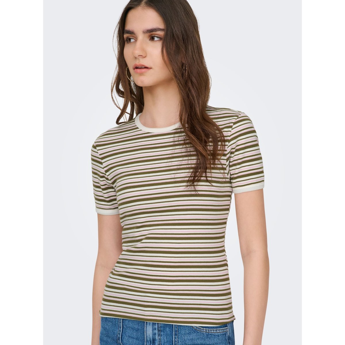 T-Shirt fir green 1, JDY