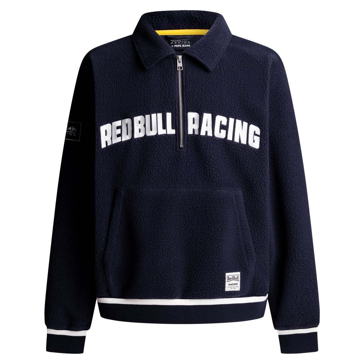 Sweat En Molleton Avec Demi-Fermeture Éclair marine, PEPE JEANS