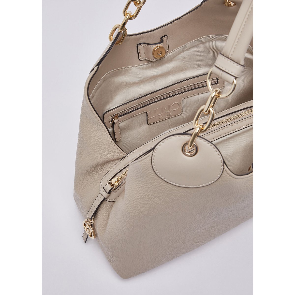 Sacoche moyenne blanc, LIU JO