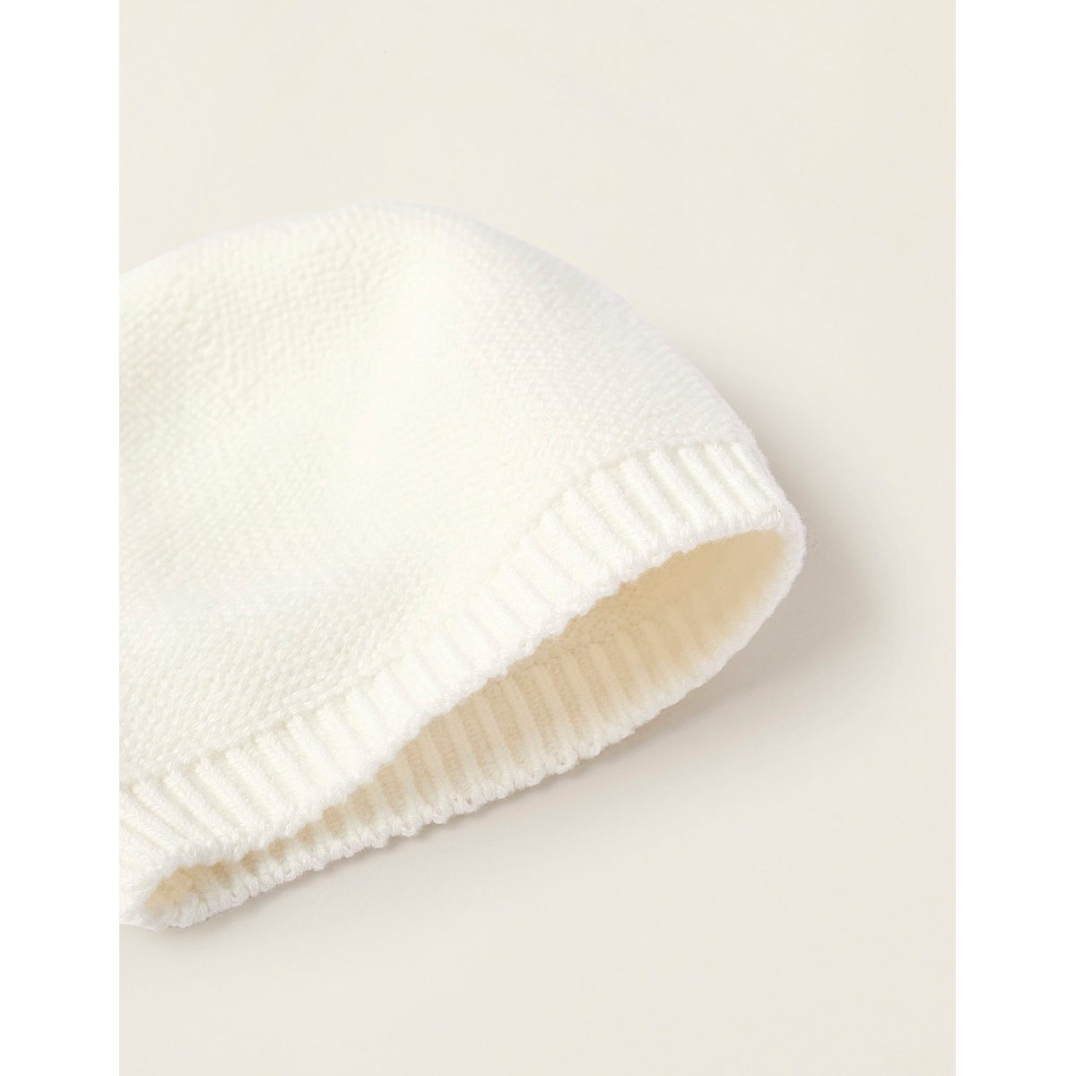 Ensemble Bonnet + Gants en Maille blanc, ZIPPY