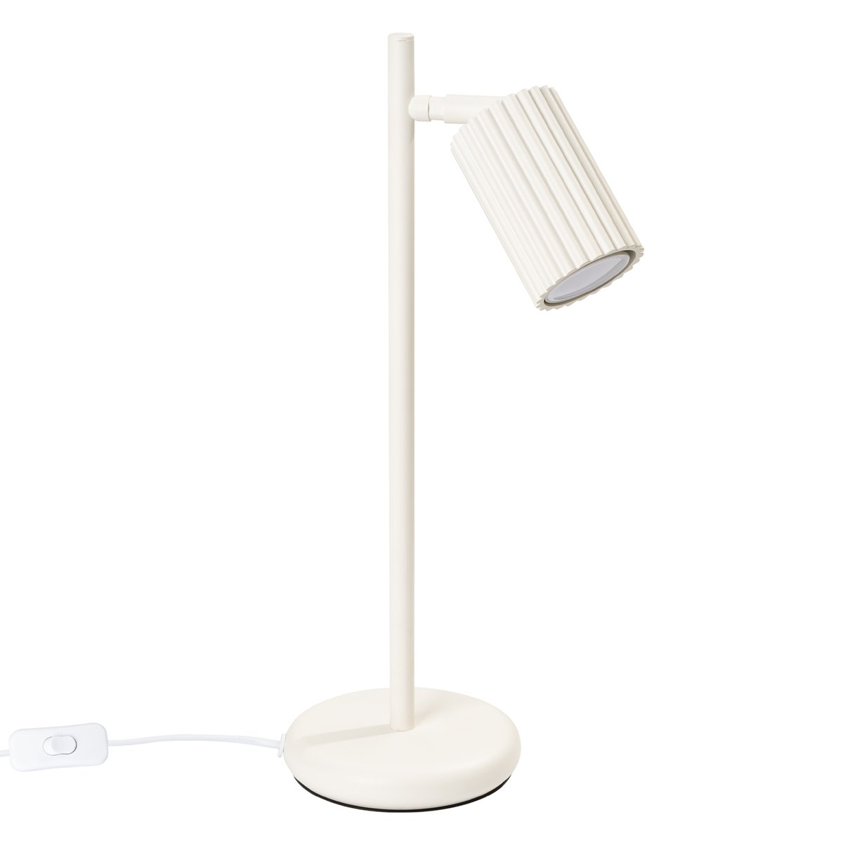 Lampe à poser Aluminium Beige GU10 1 Karbon beige, EDEN