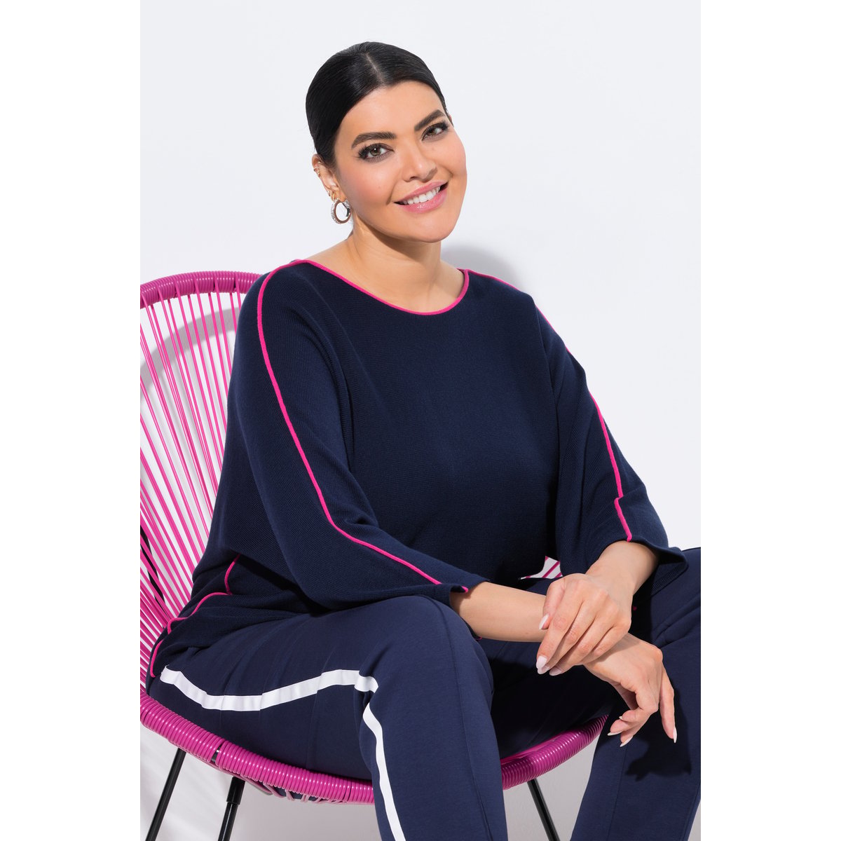 Pull encolure bateau marine, ULLA POPKEN